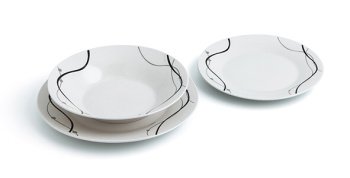 7709008	VAJILLA  PORC NUDEL QD G  23CM