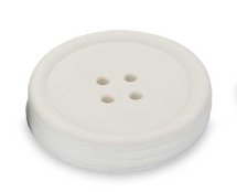 48712 SOUS VERRE X4 9CM 0,099KG BLANC SILICONE
