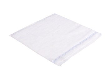 SERVIETTE 30X30 CM 0.066KG BLANC COTON