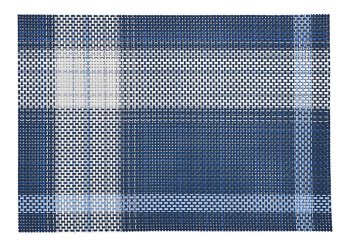 10027514  45X30 0,083 KG BLEU BLANC PLASTIQUE