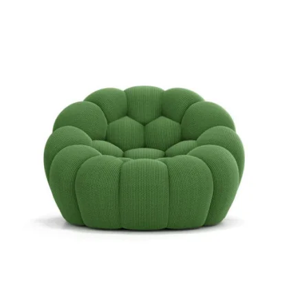 2457 FAUTEUIL 110X114X66CM VERT