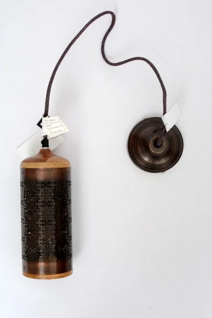669338 27 cm 0,783 KG MARRON METAL